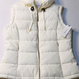 Calvin Klein Ivory Puffer Vest